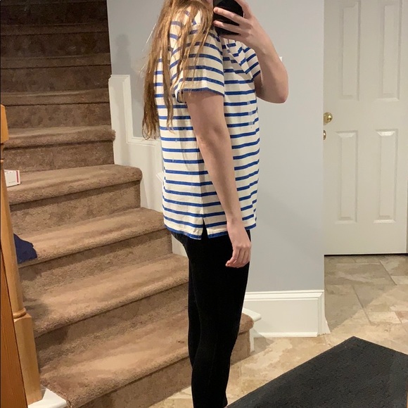 old navy - luxe stripe tee - Picture 3 of 5